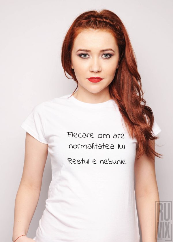 Tricou Fiecare cu normalitatea lui, 2, ruvix.ro