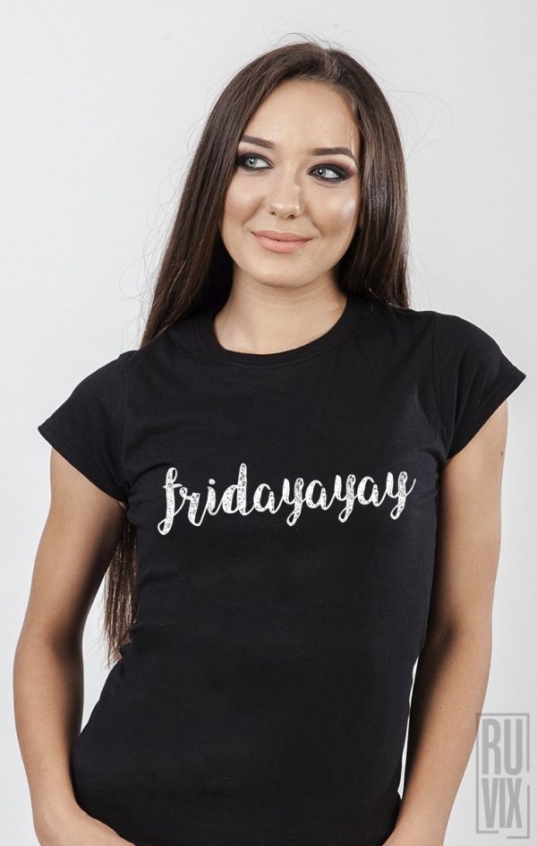 Tricou Fridayayay, 3, ruvix.ro