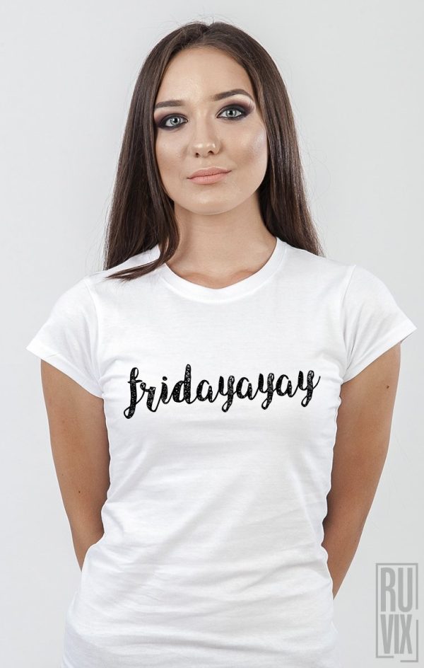 Tricou Fridayayay, 1, ruvix.ro