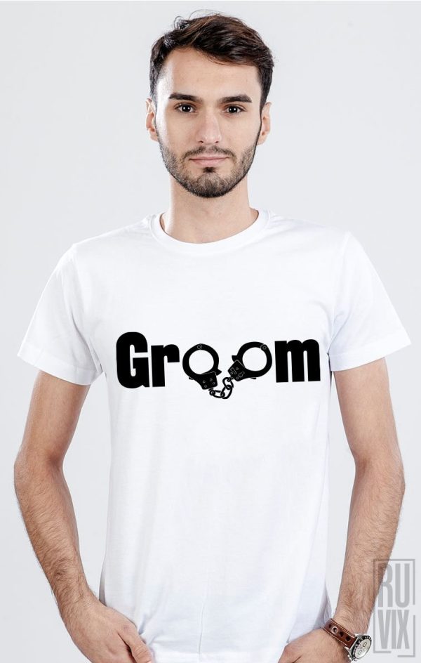 Tricouri cu Mesaje, Tricou Groom, ruvix.ro