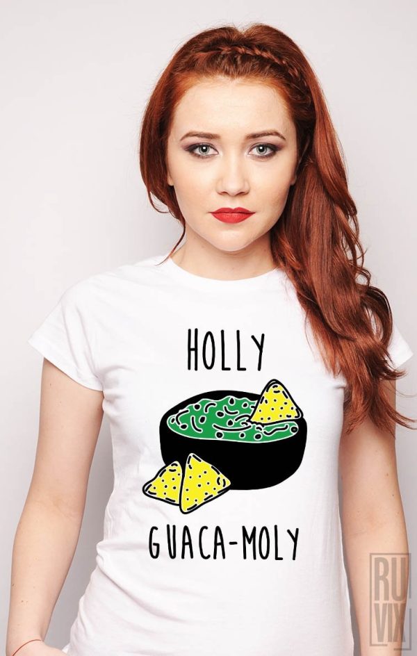 Tricouri cu Mesaje, Tricou Guaca-Moly, ruvix.ro