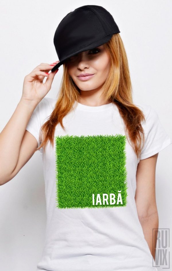 Tricouri cu Mesaje, Tricou Iarba Verde, ruvix.ro