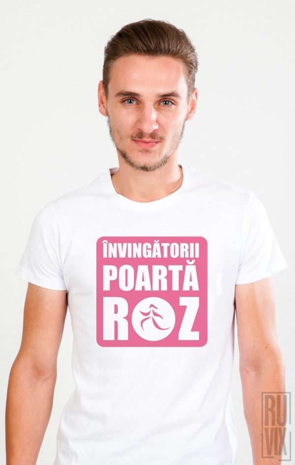 Tricou Învingătorii poartă ROZ, 2, ruvix.ro