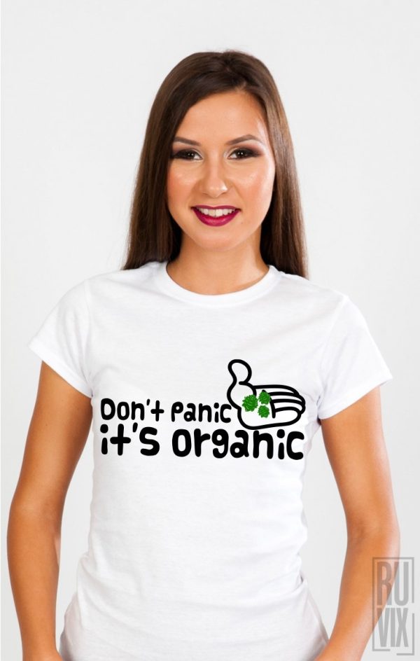 Tricouri cu Mesaje, Tricou It's Organic, ruvix.ro