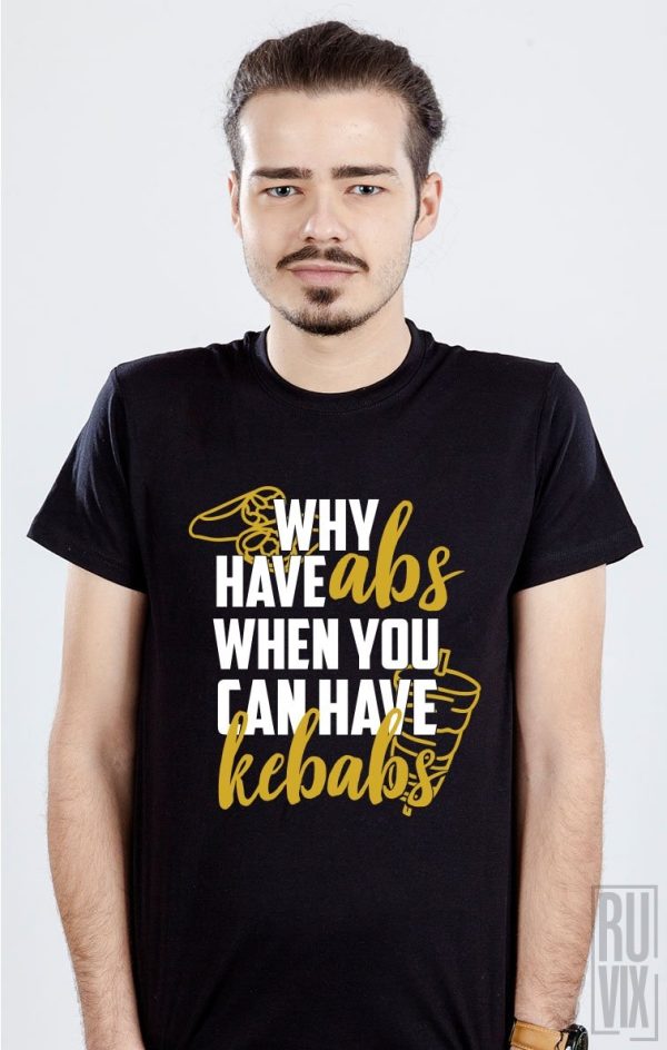 Tricouri cu Mesaje, Tricou Kebabs, ruvix.ro