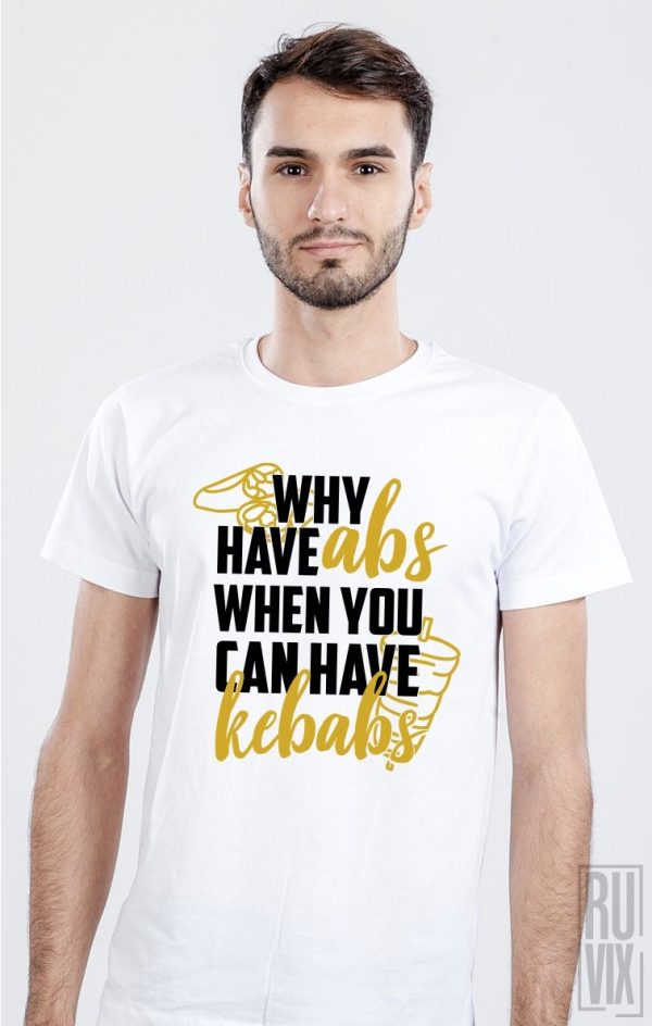 Tricouri cu Mesaje, Tricou Kebabs, ruvix.ro