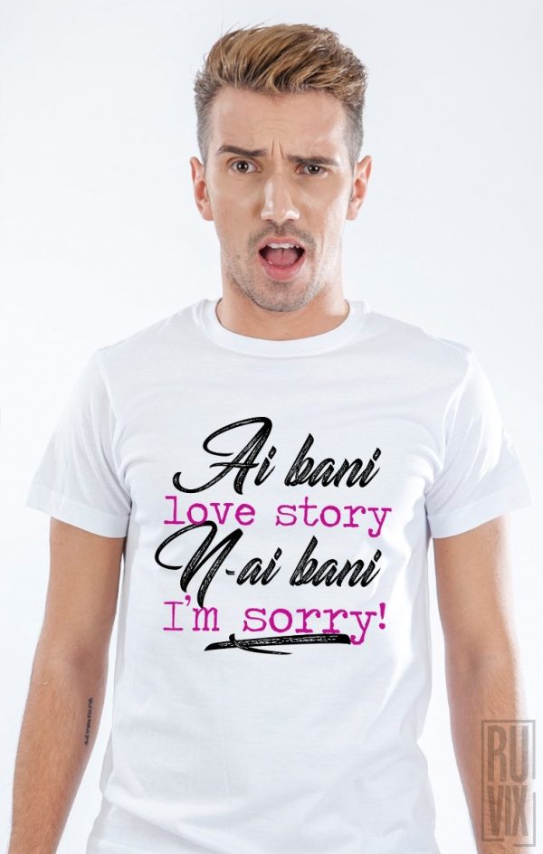 Tricouri Femei, Tricou Love Story, ruvix.ro