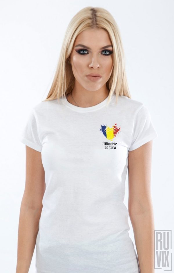 Tricouri, Tricou Mândrie de țară, ruvix.ro