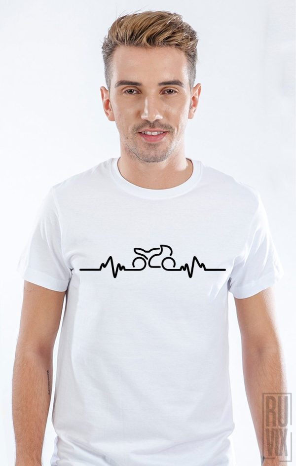 Tricouri cu Mesaje, Tricou Motor Pulse, ruvix.ro