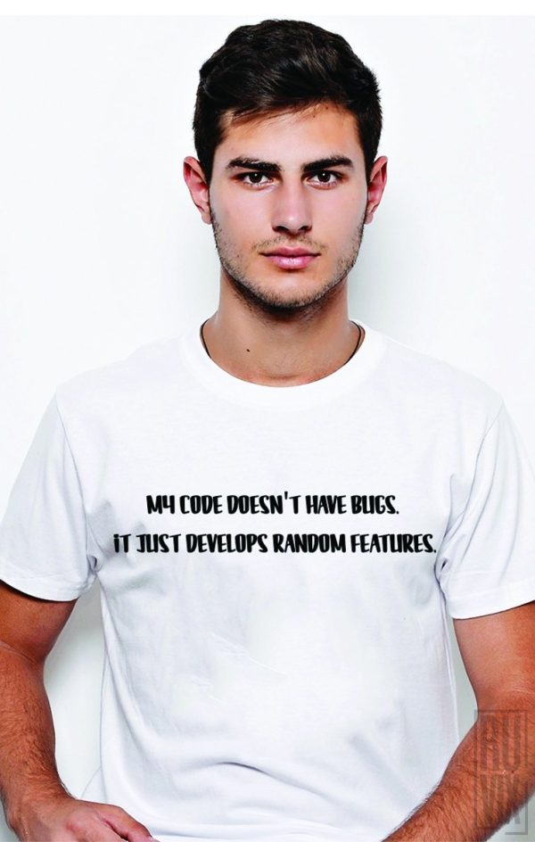 Tricouri cu Mesaje, Tricou My CODE, ruvix.ro
