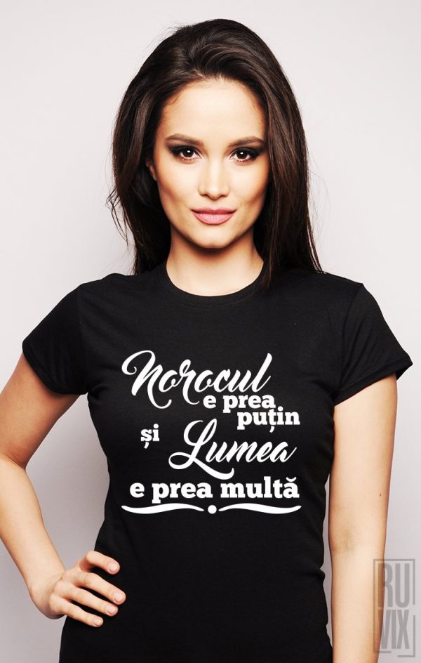 Tricouri, Tricou Norocul e Putin, ruvix.ro