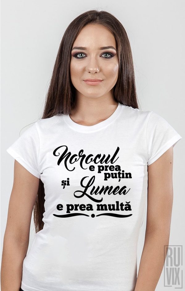 Tricouri, Tricou Norocul e Putin, ruvix.ro