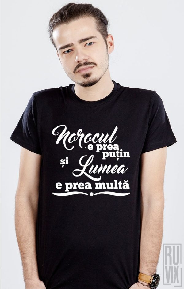 Tricouri, Tricou Norocul e Putin, ruvix.ro