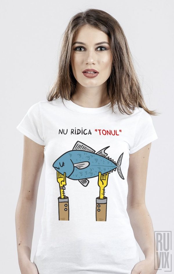 Adrian Serghie Shop, Tricou Nu Ridica Tonul, ruvix.ro