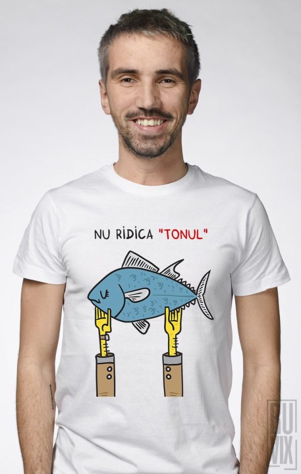 Adrian Serghie Shop, Tricou Nu Ridica Tonul, ruvix.ro