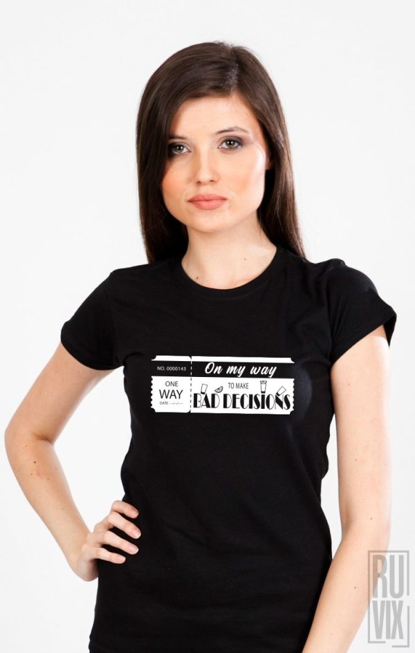 Tricouri Femei, Tricou On My Way, ruvix.ro