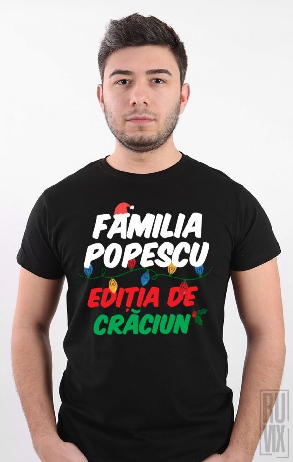Tricou personalizat Ediție de Crăciun, 3, ruvix.ro