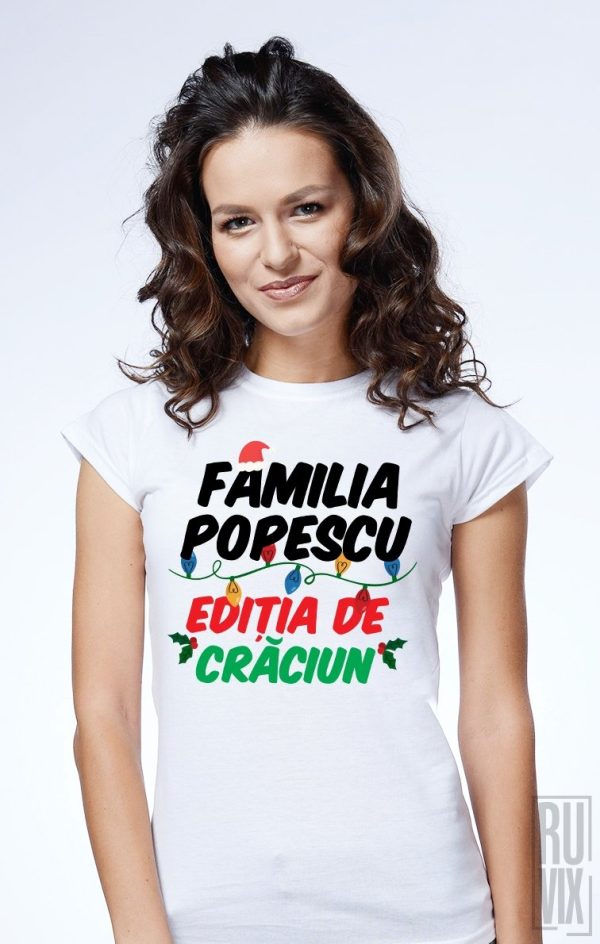 Tricou personalizat Ediție de Crăciun, 1, ruvix.ro