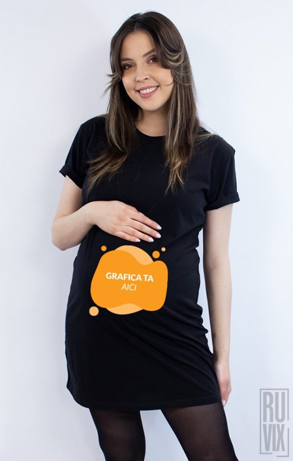 Tricouri personalizate, Tricou Personalizat Gravidă, ruvix.ro