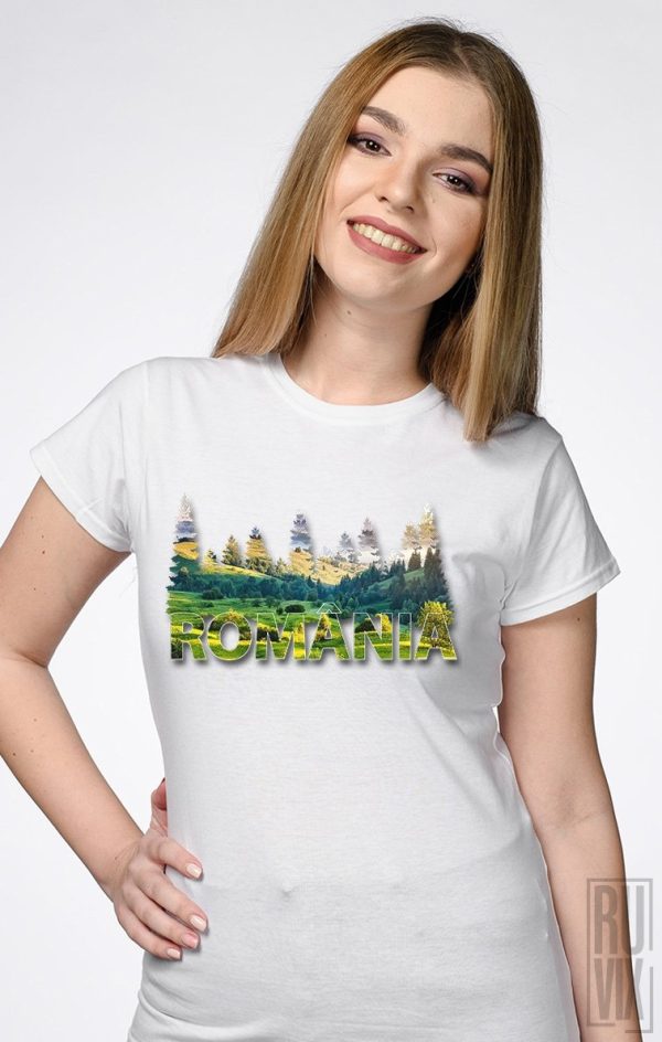 Tricouri cu Mesaje, Tricou România Crește, ruvix.ro