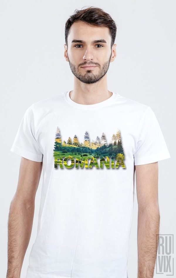 Tricouri cu Mesaje, Tricou România Crește, ruvix.ro