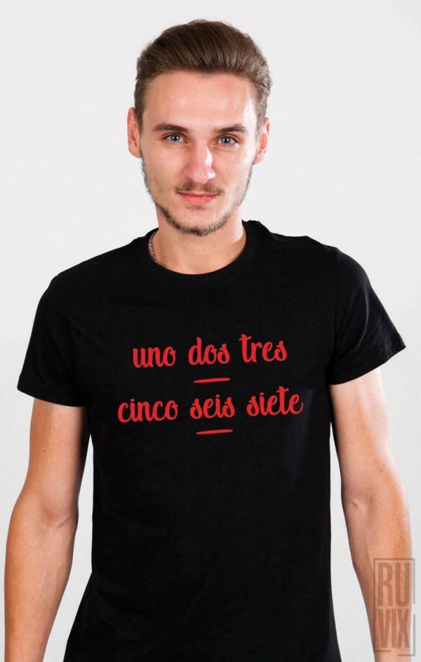 Tricouri cu Mesaje, Tricou Salsa Counting, ruvix.ro