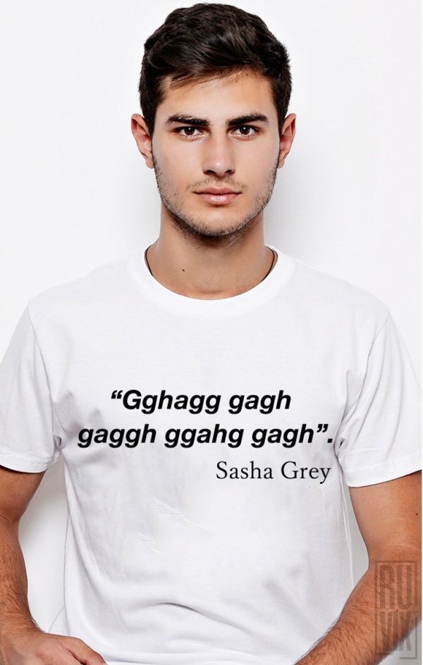 Tricouri cu Mesaje, Tricou Sasha Grey Gagh, ruvix.ro