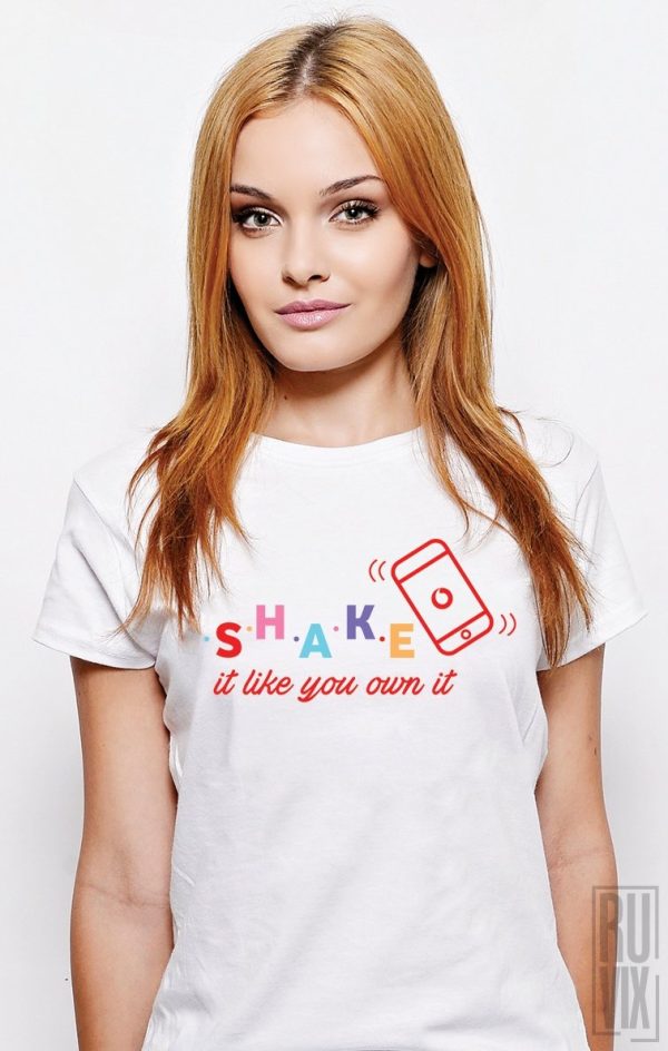Tricou SHAKE it like you own it, 2, ruvix.ro