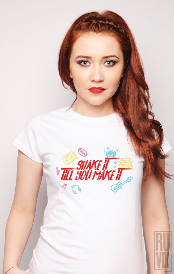 Tricou SHAKE it till you make it, 2, ruvix.ro