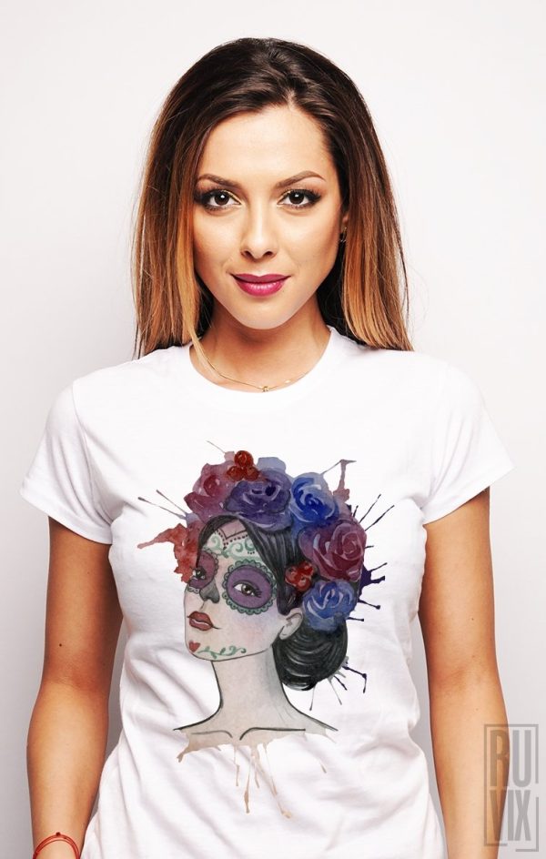 Tricouri cu Mesaje, Tricou Skull 8, ruvix.ro