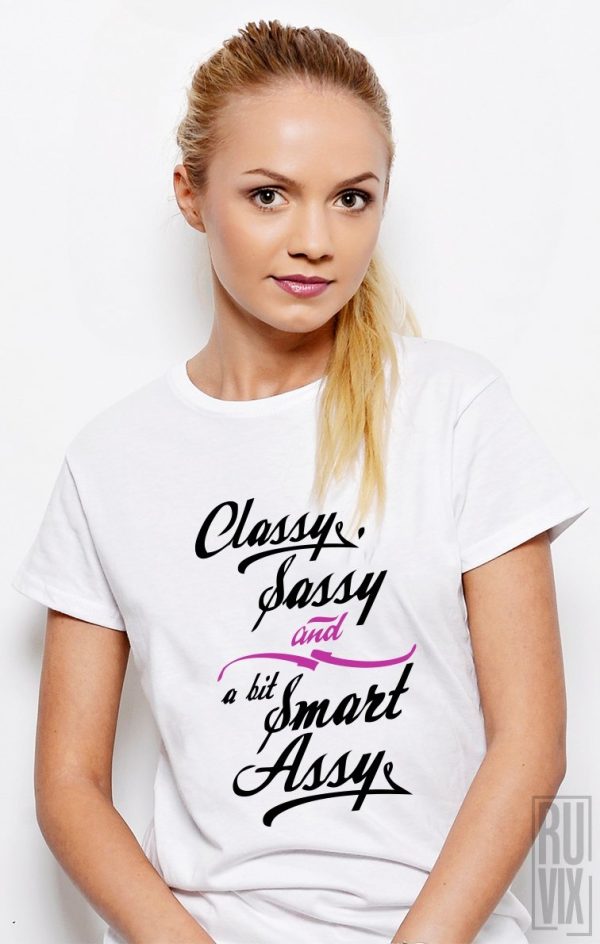 Tricouri cu Mesaje, Tricou Smart Assy, ruvix.ro