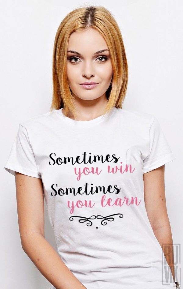 Tricouri cu Mesaje, Tricou Sometimes, ruvix.ro