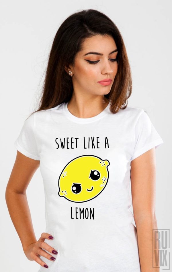 Tricou Sweet Like Lemon, 1, ruvix.ro