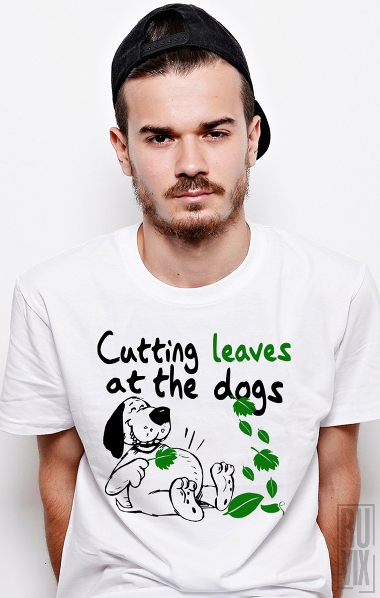 Tricou Tai Frunze La Câini