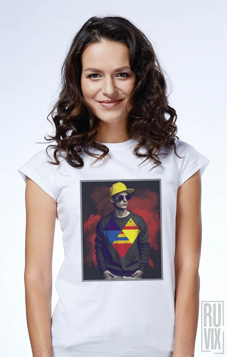 A86 DIGITAL STREETWEAR, Tricou The Cool Guy, ruvix.ro