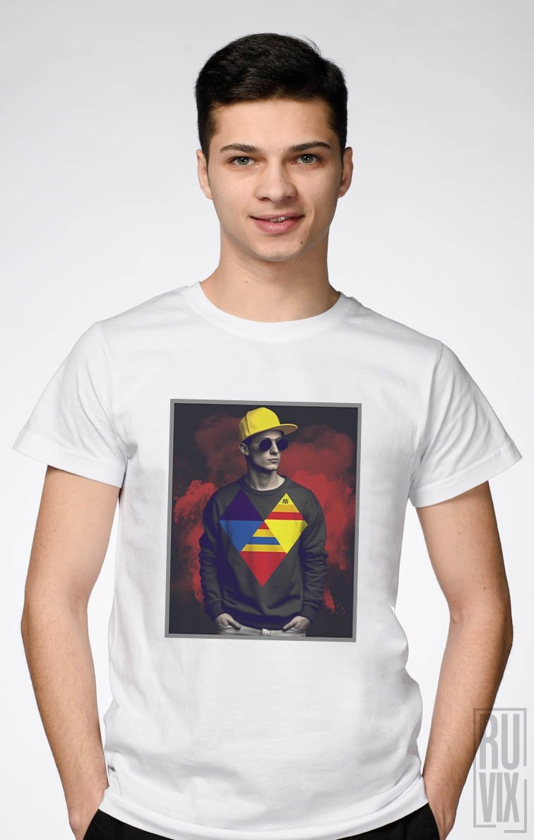 A86 DIGITAL STREETWEAR, Tricou The Cool Guy, ruvix.ro