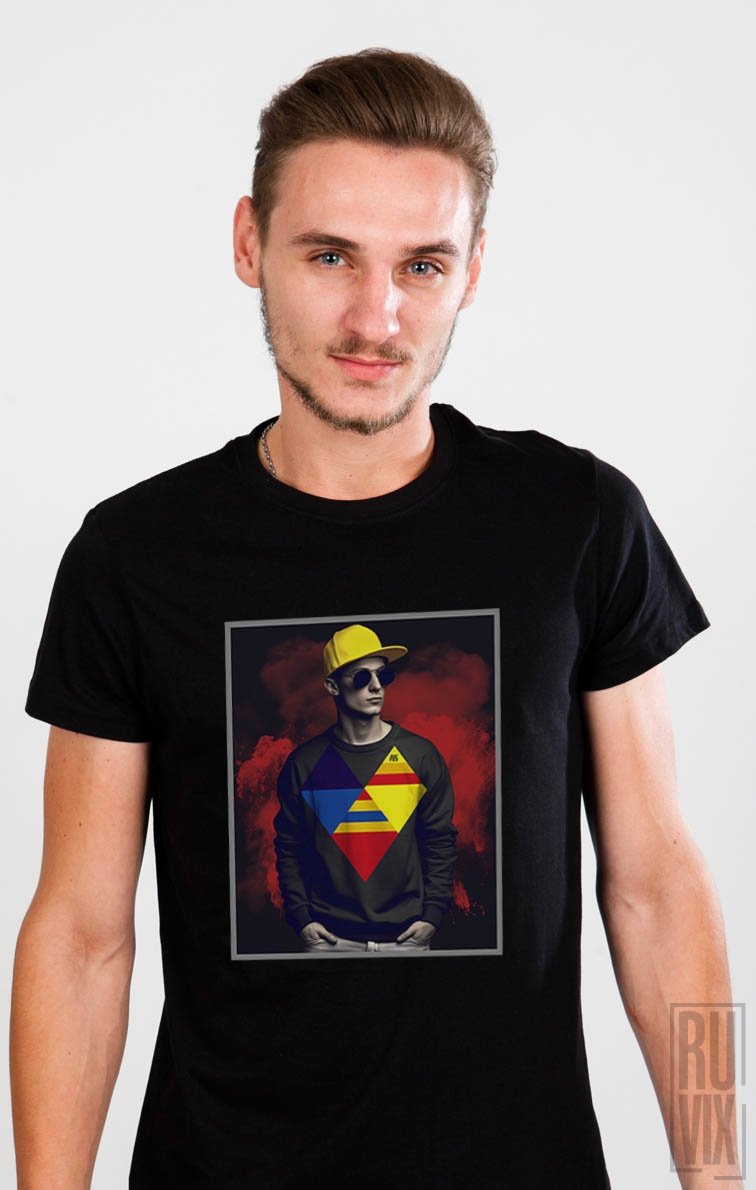 A86 DIGITAL STREETWEAR, Tricou The Cool Guy, ruvix.ro