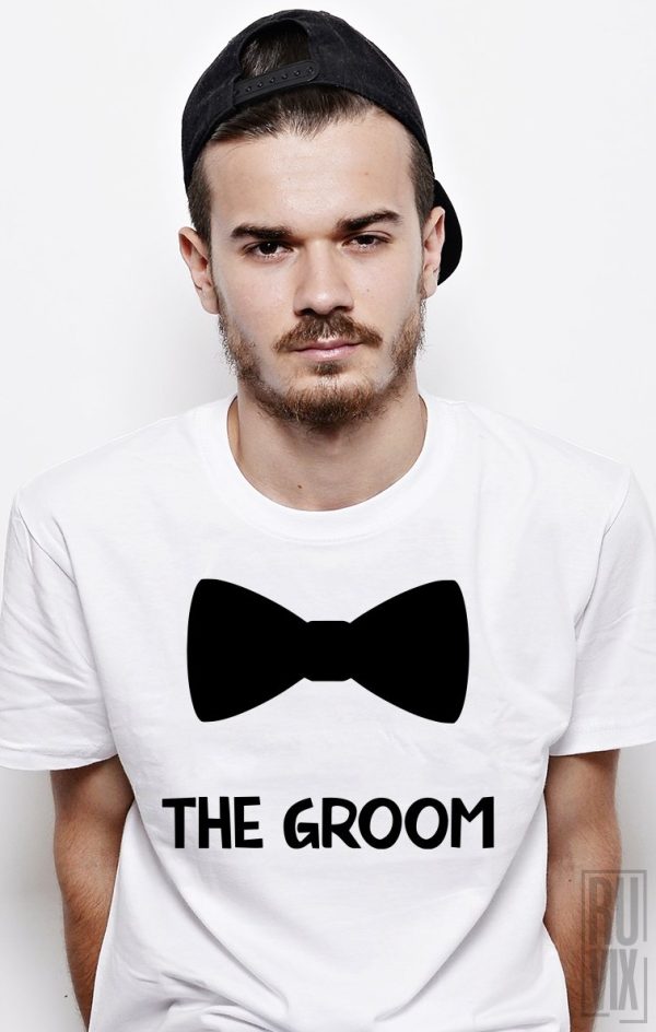 Tricouri cu Mesaje, Tricou The Groom, ruvix.ro