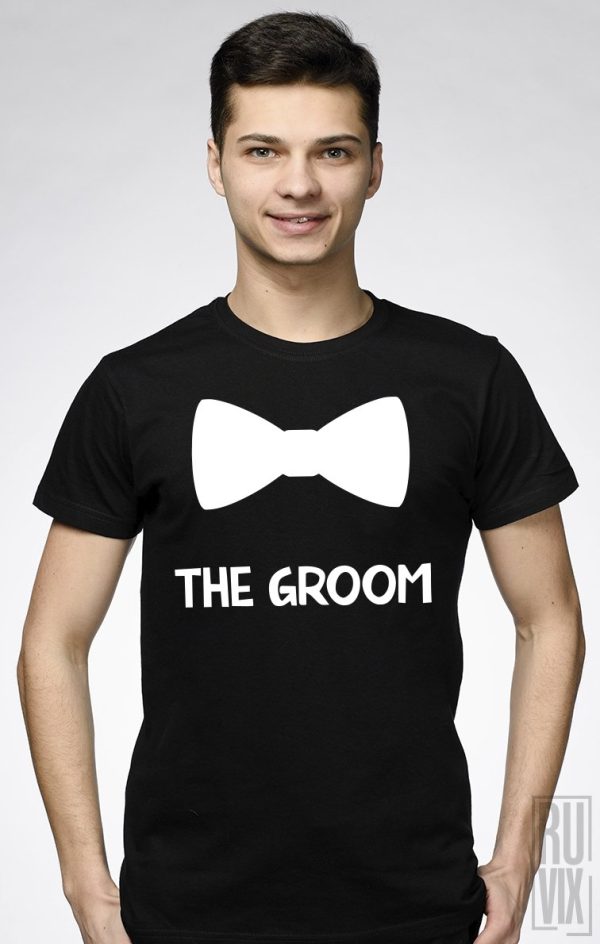 Tricouri cu Mesaje, Tricou The Groom, ruvix.ro