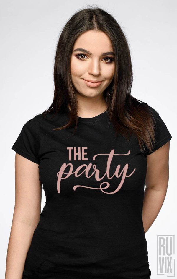 Tricouri cu Mesaje, Tricou The Party, ruvix.ro