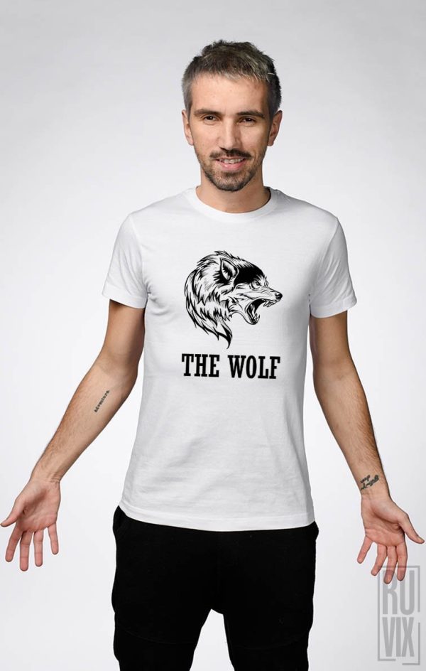 Tricouri cu Mesaje, Tricou The Wolf, ruvix.ro