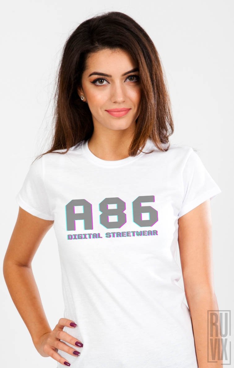 A86 DIGITAL STREETWEAR, Tricou Trei De, ruvix.ro