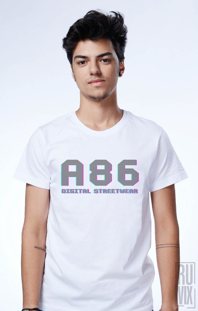 A86 DIGITAL STREETWEAR, Tricou Trei De, ruvix.ro