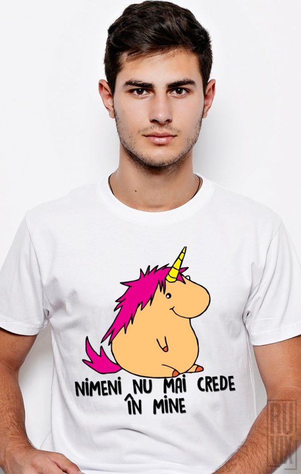 Tricouri cu Mesaje, Tricou Unicorn Trist, ruvix.ro