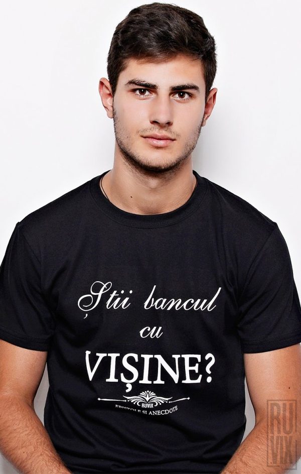 Tricouri cu Mesaje, Tricou Vișine, ruvix.ro