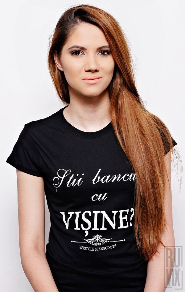 Tricouri cu Mesaje, Tricou Vișine, ruvix.ro