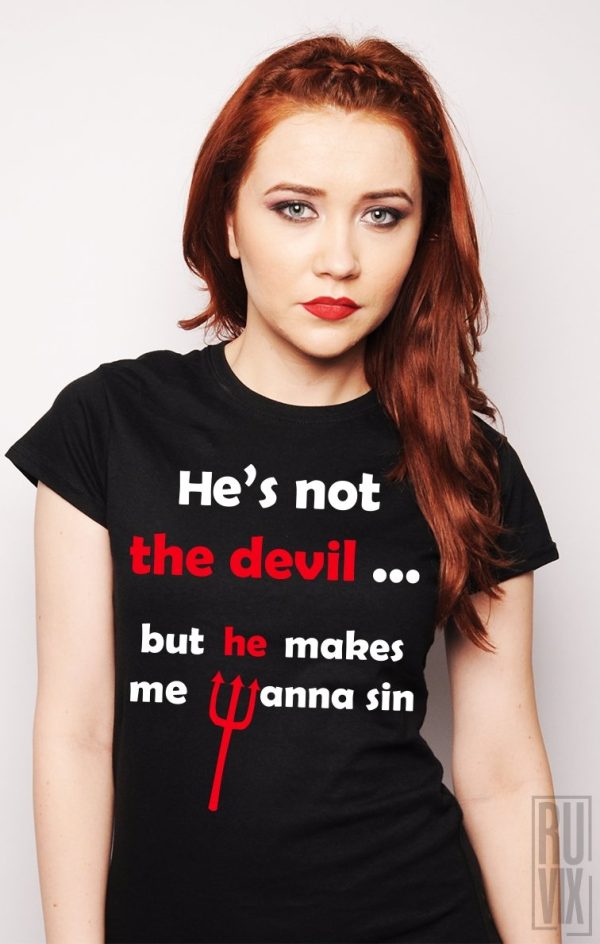 Tricou Wanna Sin (for her), 1, ruvix.ro