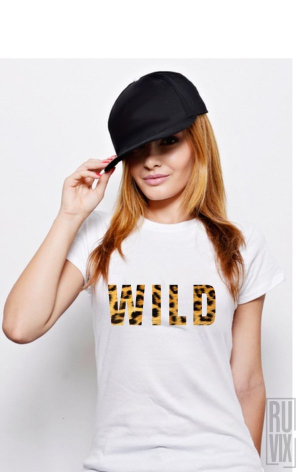 Tricou WILD, 3, ruvix.ro