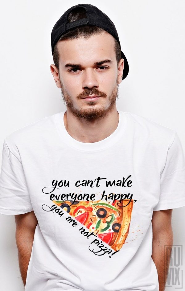 Tricouri cu Mesaje, Tricou You Are Not Pizza, ruvix.ro