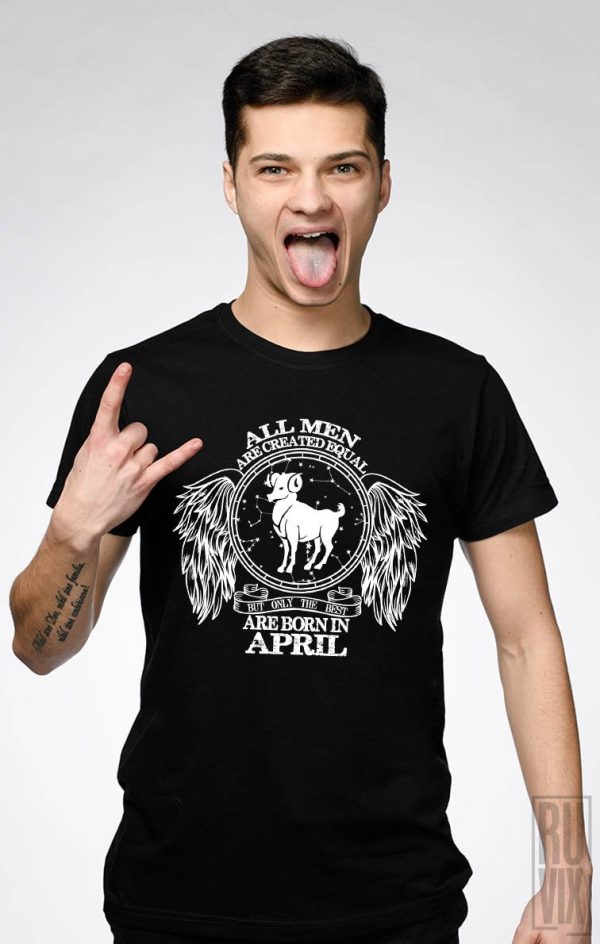 Evenimente, Tricou Berbec - Zodiac Aprilie Bărbați, ruvix.ro